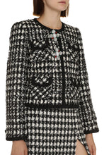 Load image into Gallery viewer, Boucle jersey single-breasted jacket
