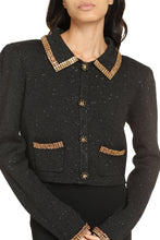 Load image into Gallery viewer, Knitted jacket with decorative buttons
