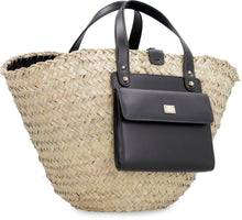Load image into Gallery viewer, Kendra woven straw tote
