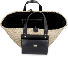 Load image into Gallery viewer, Kendra woven straw tote
