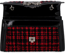 Load image into Gallery viewer, DG Amore tweed shoulder bag
