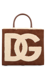 Load image into Gallery viewer, Suede tote bag
