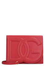 Load image into Gallery viewer, DG Logo leather crossbody bag
