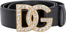 Load image into Gallery viewer, Leather belt with metal buckle
