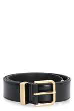 Load image into Gallery viewer, Calf leather belt with buckle
