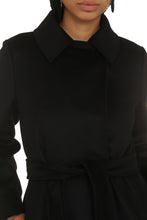 Load image into Gallery viewer, Bcollage double-breasted virgin wool coat
