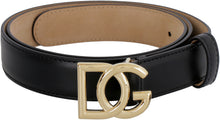 Load image into Gallery viewer, DG buckle leather belt
