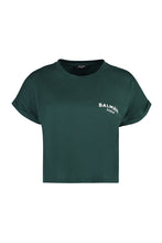 Load image into Gallery viewer, Cotton crew-neck T-shirt
