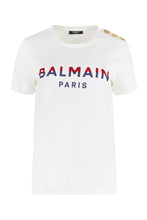 Load image into Gallery viewer, Cotton crew-neck T-shirt
