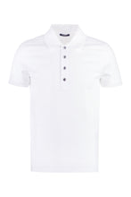 Load image into Gallery viewer, Knitted cotton polo shirt

