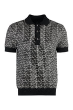 Load image into Gallery viewer, Jacquard knit polo shirt
