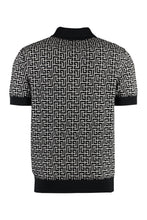 Load image into Gallery viewer, Jacquard knit polo shirt
