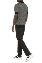 Load image into Gallery viewer, Jacquard knit polo shirt

