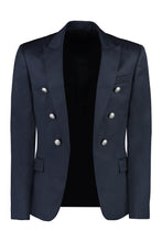 Load image into Gallery viewer, Double-breasted wool jacket
