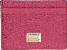 Load image into Gallery viewer, Logo detail leather card holder
