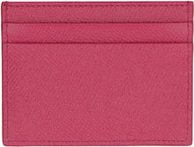 Load image into Gallery viewer, Logo detail leather card holder

