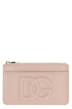 Load image into Gallery viewer, DG Logo Leather card holder

