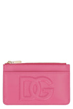 Load image into Gallery viewer, DG Logo leather card holder
