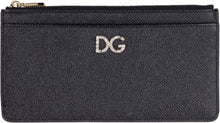 Load image into Gallery viewer, Dauphine print leather card holder
