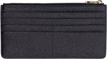 Load image into Gallery viewer, Dauphine print leather card holder

