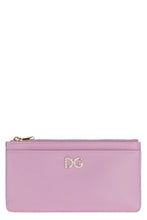 Load image into Gallery viewer, Dauphine print leather card holder
