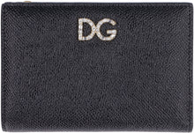 Load image into Gallery viewer, Dauphine-print leather wallet
