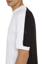Load image into Gallery viewer, Two-tone cotton T-shirt
