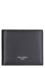 Load image into Gallery viewer, Leather flap-over wallet
