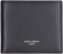 Load image into Gallery viewer, Leather flap-over wallet
