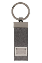 Load image into Gallery viewer, Leather keyring with logo
