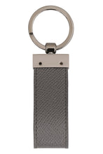 Load image into Gallery viewer, Leather keyring with logo
