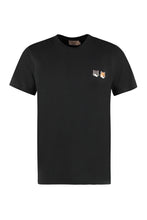 Load image into Gallery viewer, Patch detail cotton t-shirt
