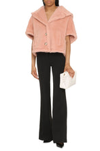 Load image into Gallery viewer, Cambusa wool blend cape coat
