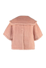 Load image into Gallery viewer, Cambusa wool blend cape coat
