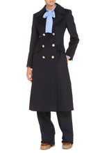 Load image into Gallery viewer, Carabo double-breasted wool coat
