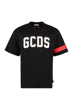 Load image into Gallery viewer, Logo detail cotton T-shirt
