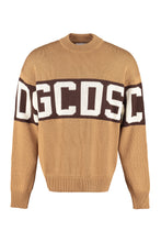 Load image into Gallery viewer, Intarsia crew-neck sweater
