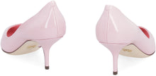 Load image into Gallery viewer, Patent leather pointy-toe pumps
