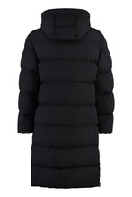 Load image into Gallery viewer, Sierra Supreme long hooded down jacket

