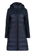 Load image into Gallery viewer, Long hooded down jacket
