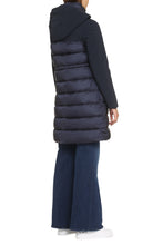 Load image into Gallery viewer, Long hooded down jacket
