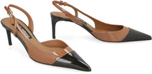 Load image into Gallery viewer, Leather slingback pumps
