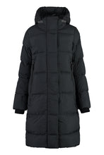 Load image into Gallery viewer, Byward long hooded down jacket
