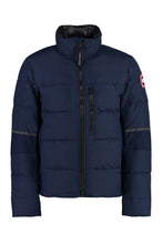 Load image into Gallery viewer, Hybridge techno-nylon down jacket
