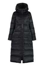 Load image into Gallery viewer, Mystique long hooded down jacket
