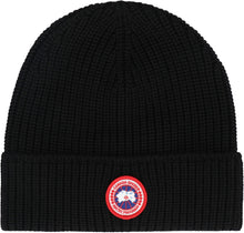 Load image into Gallery viewer, Artic Disc ribbed knit beanie
