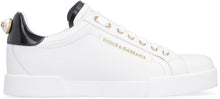 Load image into Gallery viewer, Portofino leather low-top sneakers
