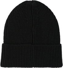 Load image into Gallery viewer, Ribbed knit wool beanie hat

