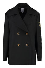 Load image into Gallery viewer, Double-breasted virgin wool coat
