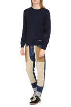 Load image into Gallery viewer, Kit cotton-cashmere blend crew-neck pullover
